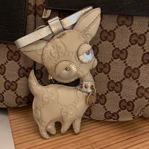 NWOT - Gucci Chihuahua keychain or bag charm